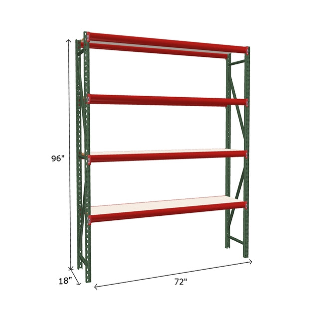 Starter Unit with White Laminated Board Decking