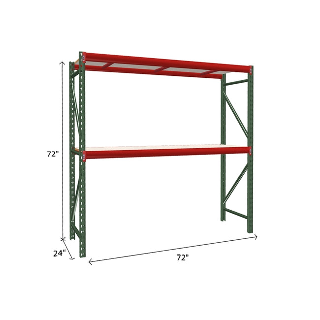 Starter Unit with White Laminated Board Decking