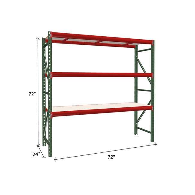 Starter Unit with White Laminated Board Decking