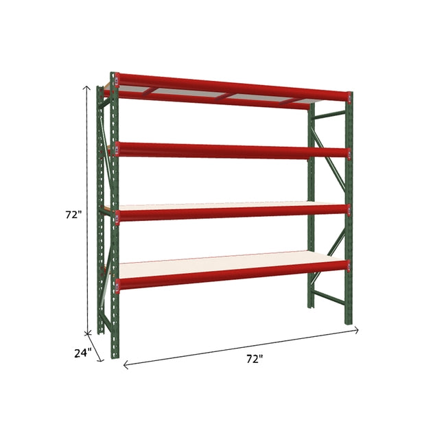 Starter Unit with White Laminated Board Decking