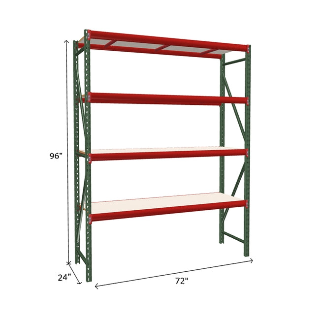 Starter Unit with White Laminated Board Decking