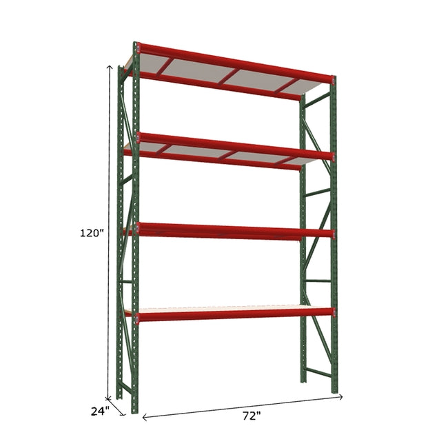 Starter Unit with White Laminated Board Decking