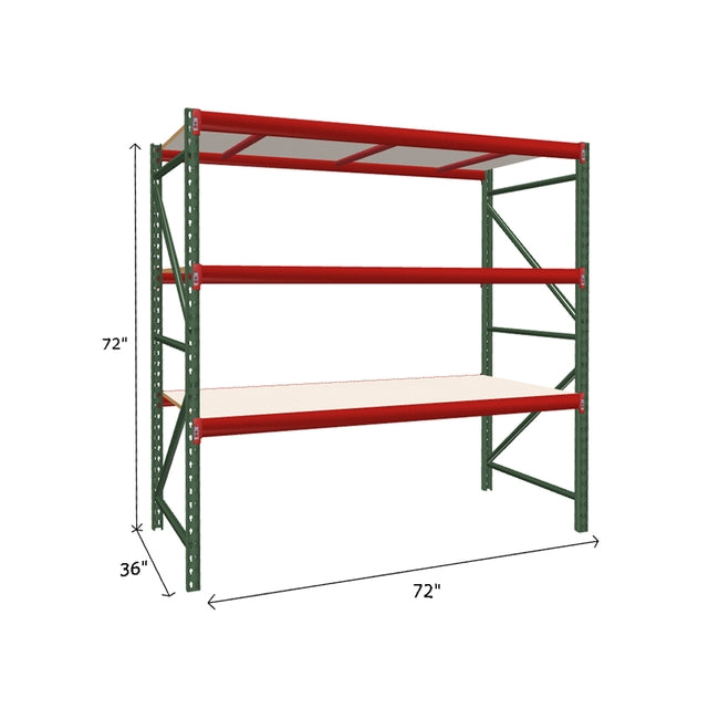 Starter Unit with White Laminated Board Decking