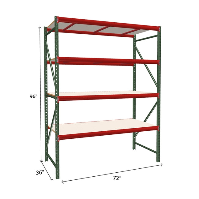 Starter Unit with White Laminated Board Decking