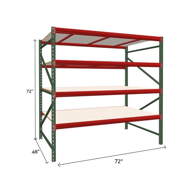 Starter Unit with White Laminated Board Decking