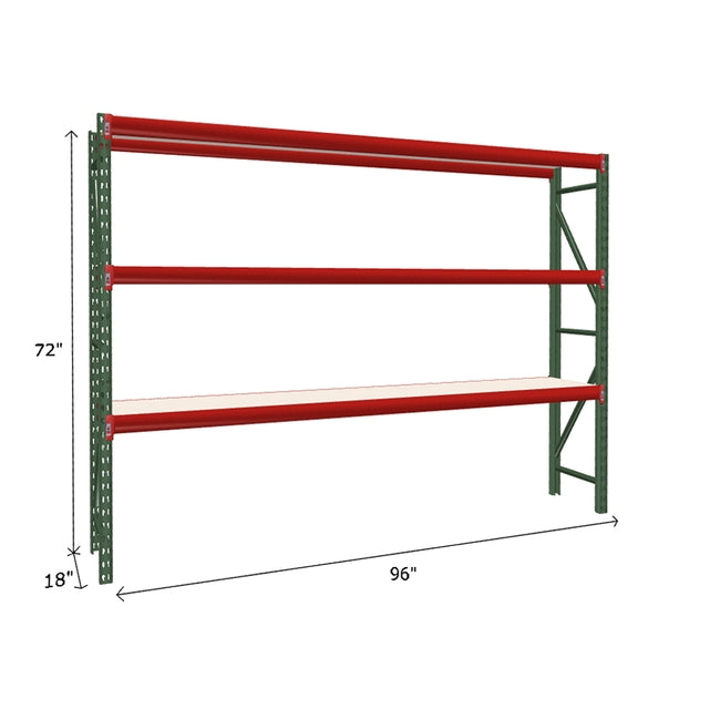 Starter Unit with White Laminated Board Decking