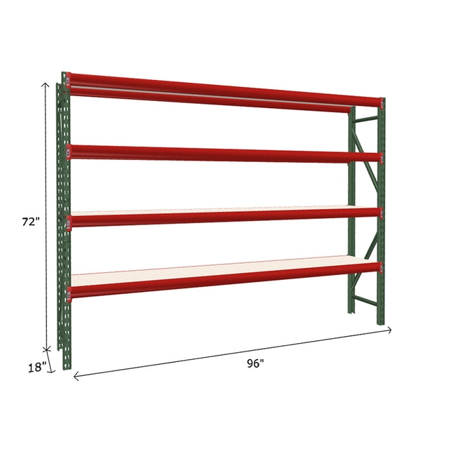 Starter Unit with White Laminated Board Decking