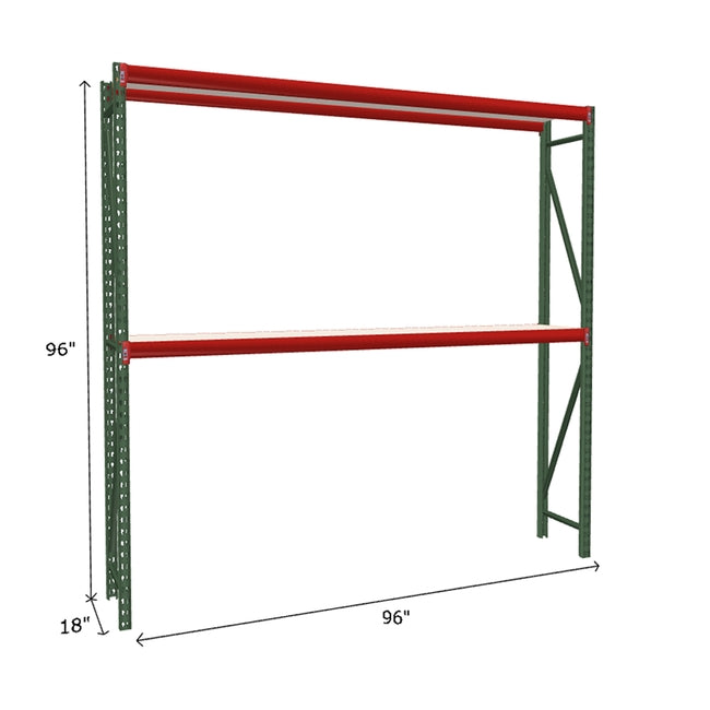 Starter Unit with White Laminated Board Decking