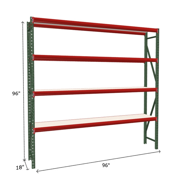 Starter Unit with White Laminated Board Decking