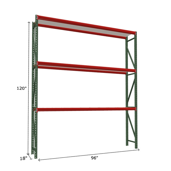 Starter Unit with White Laminated Board Decking