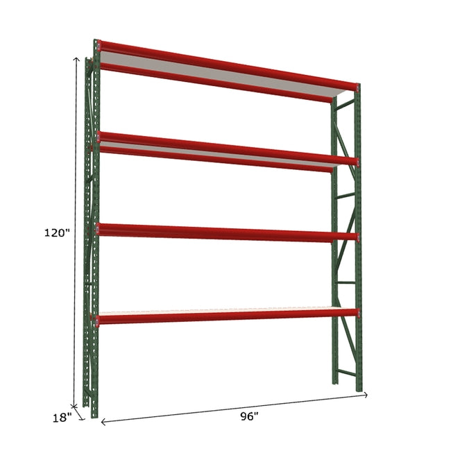 Starter Unit with White Laminated Board Decking