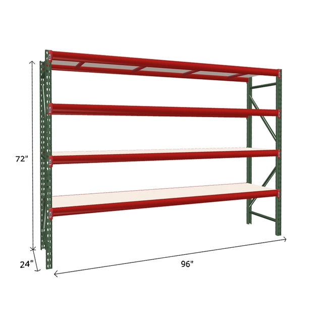 Starter Unit with White Laminated Board Decking