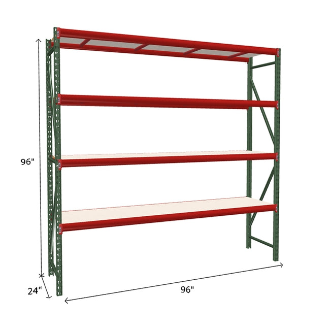 Starter Unit with White Laminated Board Decking