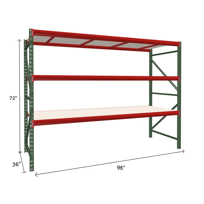 Starter Unit with White Laminated Board Decking