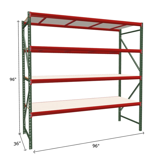 Starter Unit with White Laminated Board Decking