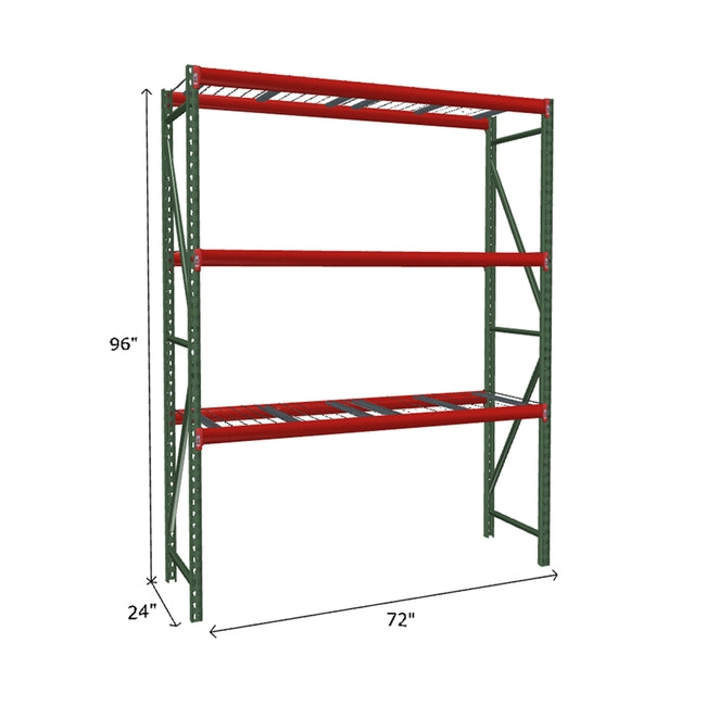 Starter Unit with Wire Mesh Decking