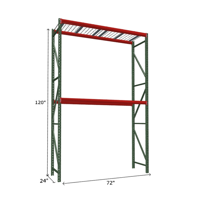 Starter Unit with Wire Mesh Decking