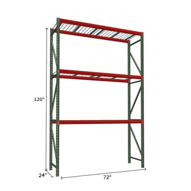 Starter Unit with Wire Mesh Decking