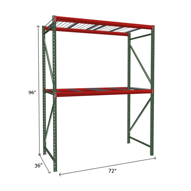 Starter Unit with Wire Mesh Decking