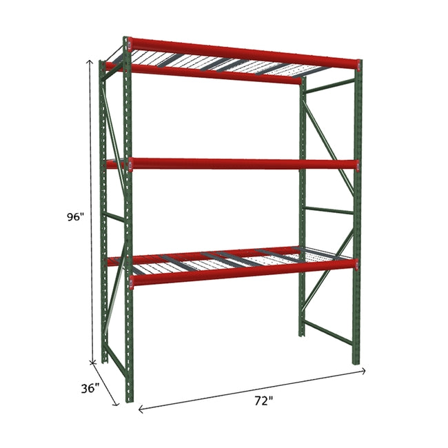 Starter Unit with Wire Mesh Decking