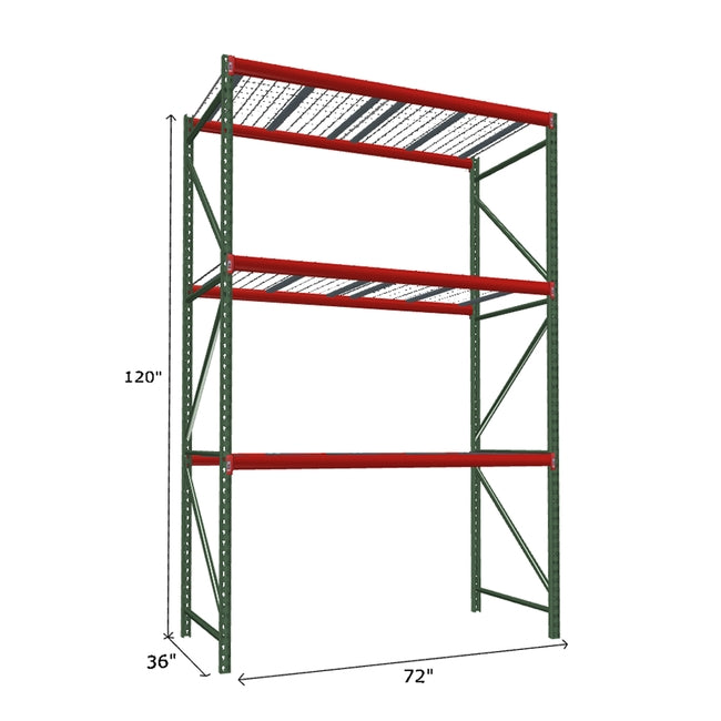 Starter Unit with Wire Mesh Decking