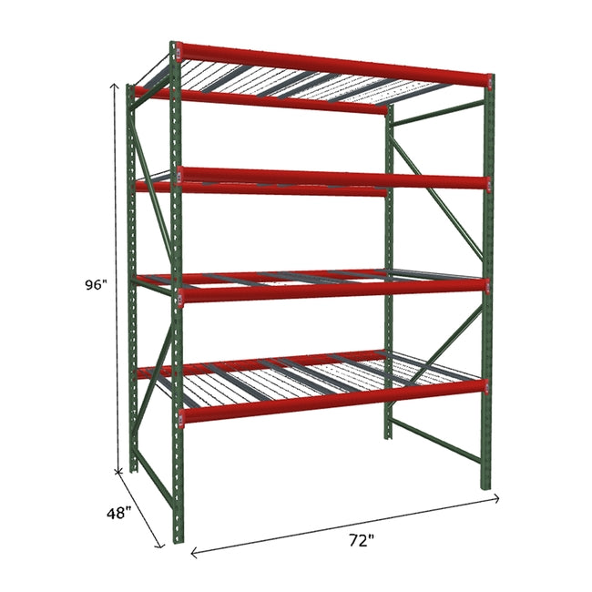 Starter Unit with Wire Mesh Decking