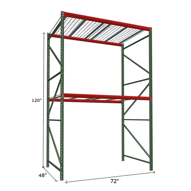 Starter Unit with Wire Mesh Decking