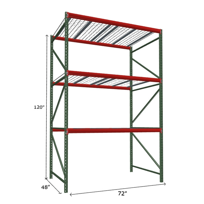 Starter Unit with Wire Mesh Decking