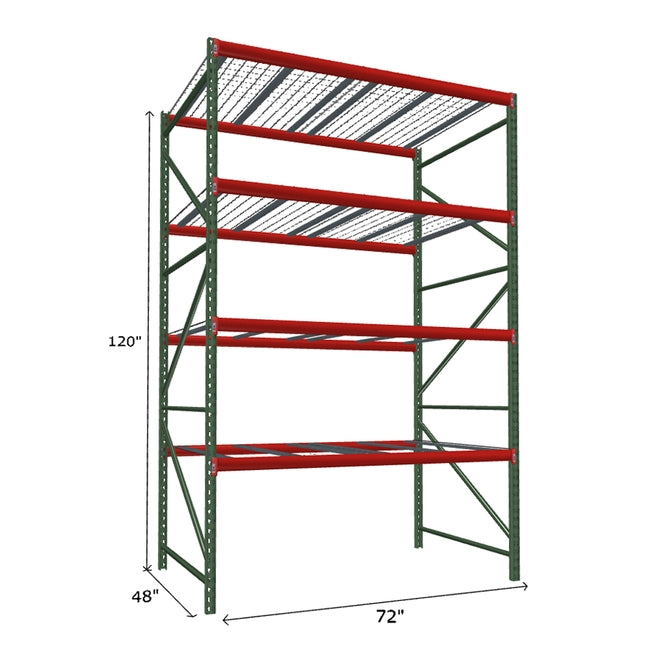 Starter Unit with Wire Mesh Decking