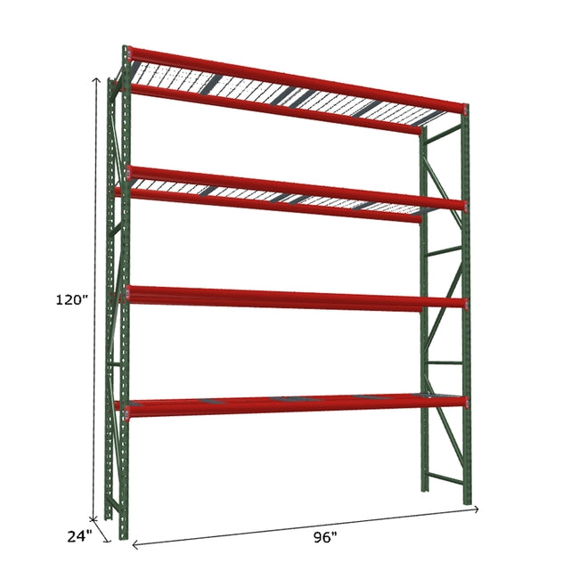 Starter Unit with Wire Mesh Decking