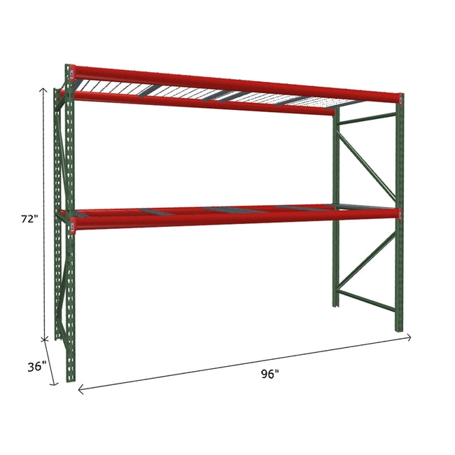 Starter Unit with Wire Mesh Decking