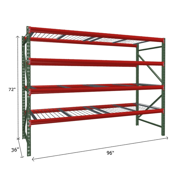 Starter Unit with Wire Mesh Decking