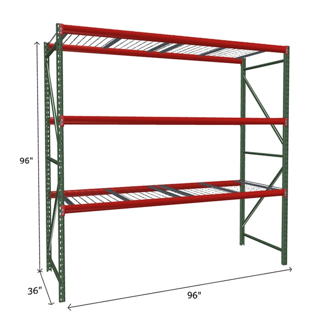 Starter Unit with Wire Mesh Decking