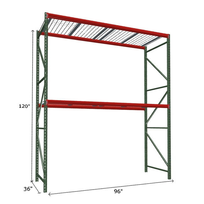 Starter Unit with Wire Mesh Decking