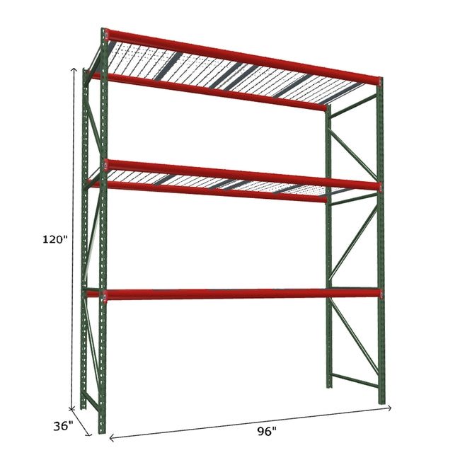 Starter Unit with Wire Mesh Decking