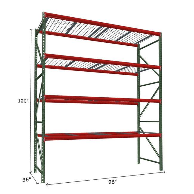 Starter Unit with Wire Mesh Decking