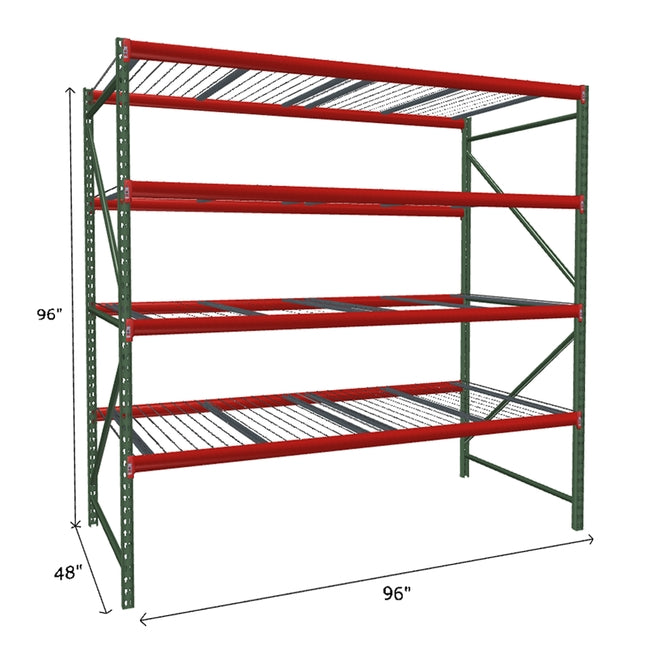 Starter Unit with Wire Mesh Decking