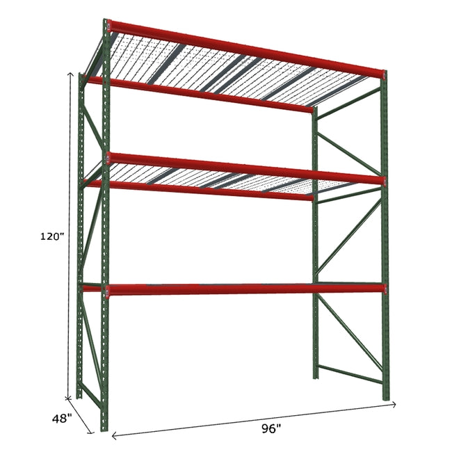 Starter Unit with Wire Mesh Decking