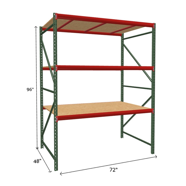 Starter Unit with Particle Board Decking