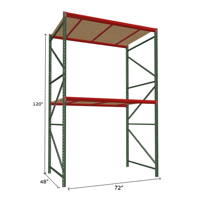 Starter Unit with Particle Board Decking