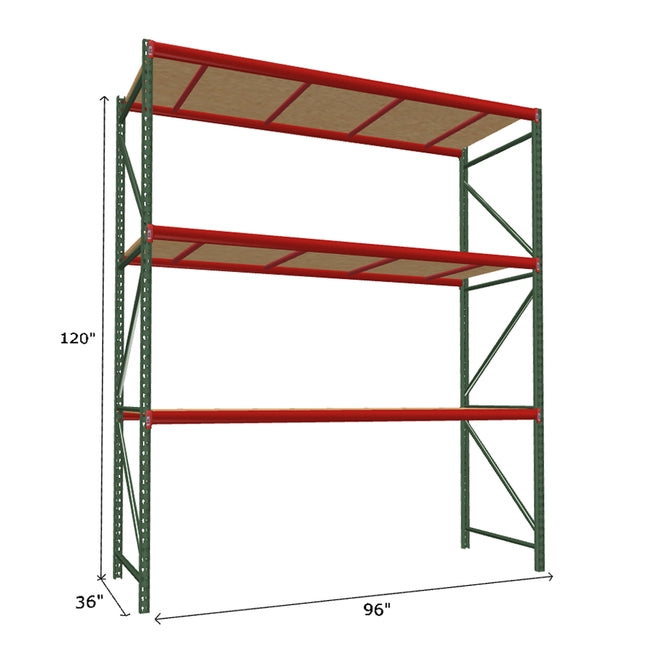 Starter Unit with Particle Board Decking