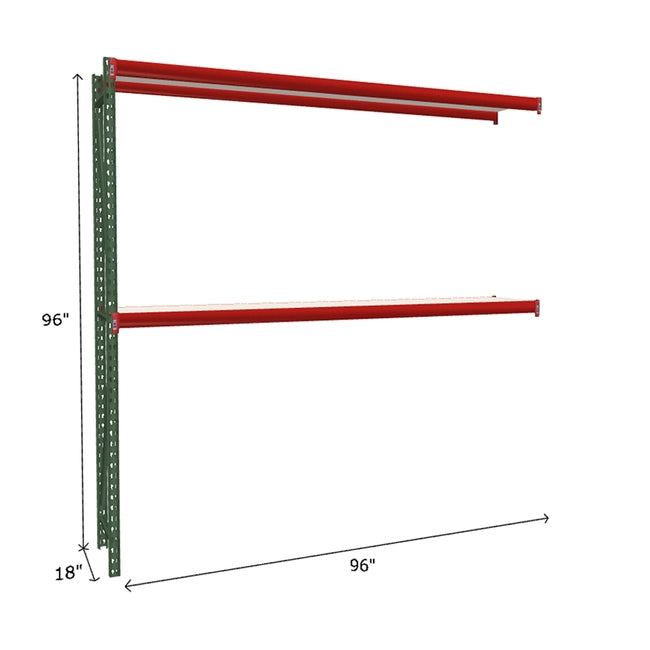 FastRak Add-on Unit with White Laminated Board Decking