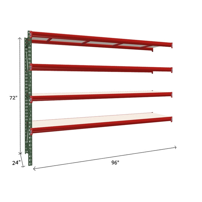 FastRak Add-on Unit with White Laminated Board Decking