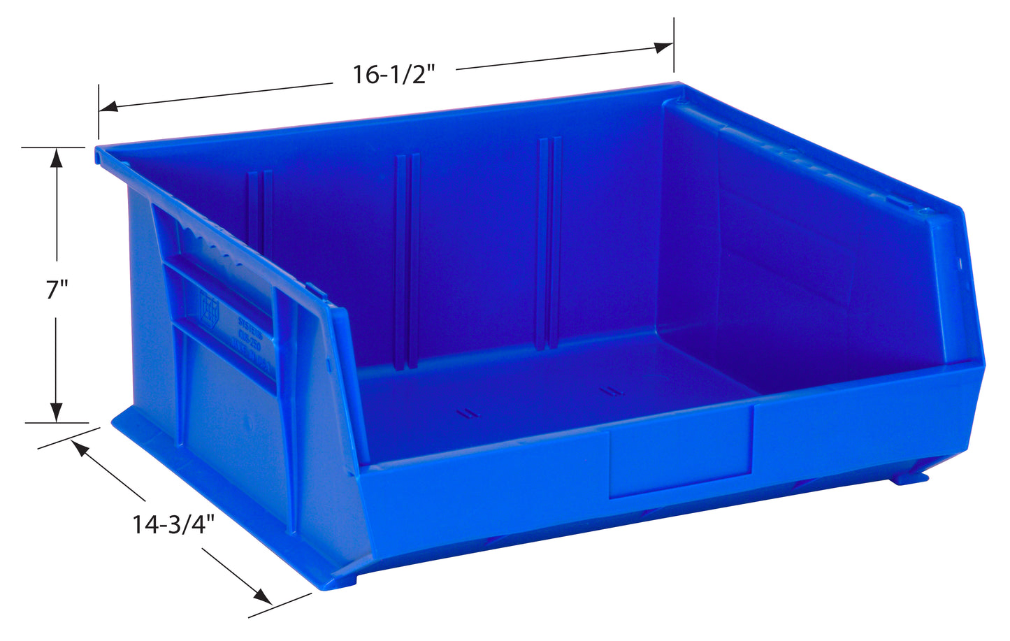 Contenedor apilable de alta resistencia