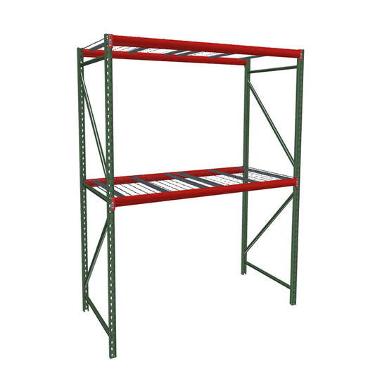 FastRak Industrial Shelving with Wire Mesh Decking