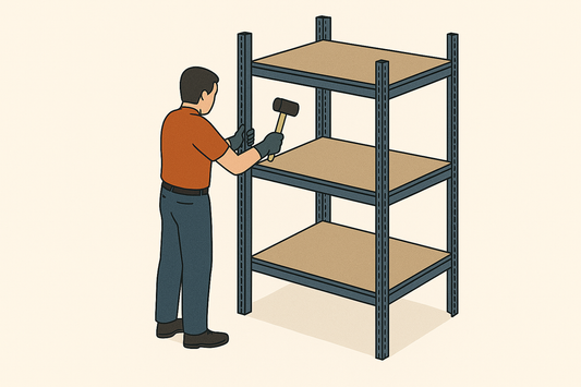 How to Assemble Boltless Shelving Step by Step