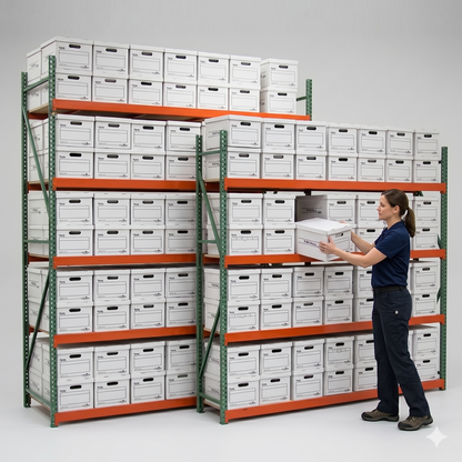 FastRak Archive Shelving Free-standing Starter Unit