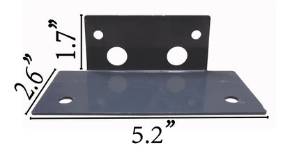 Double Foot Plate for Boltless Shelving