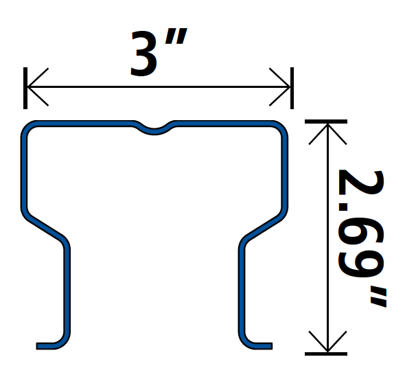 Pallet Rack Uprights