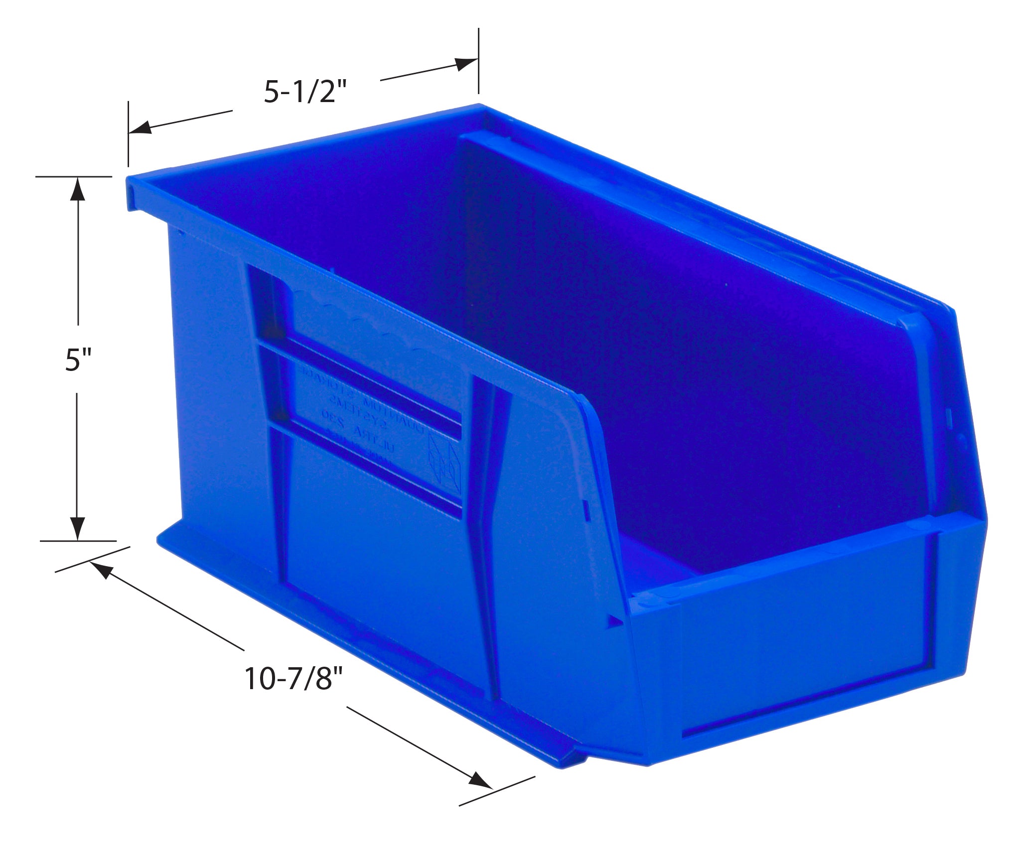 Stackable Dimension Heavy Duty Stackable Bins | BuyRack.com – Buy Rack